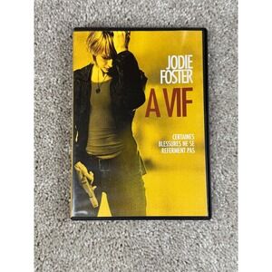A Vif Jodie Foster DVD French Import Region 2 Thriller Drama Movie (not tested)